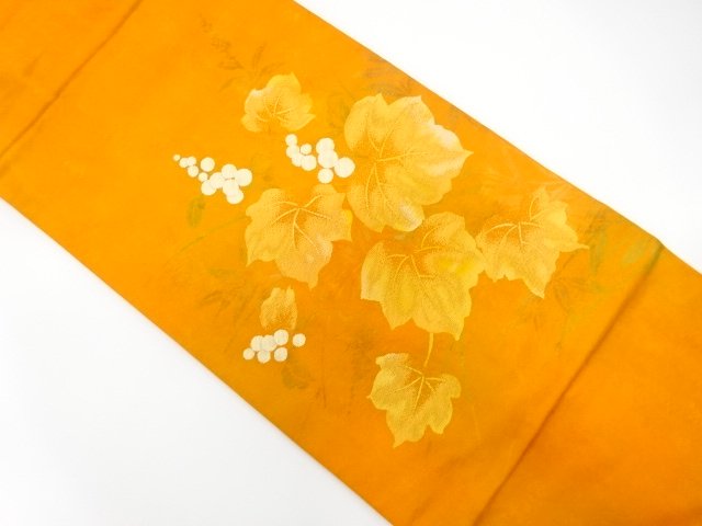 JAPANESE NAGOYA OBI / WOVEN PLANTS
